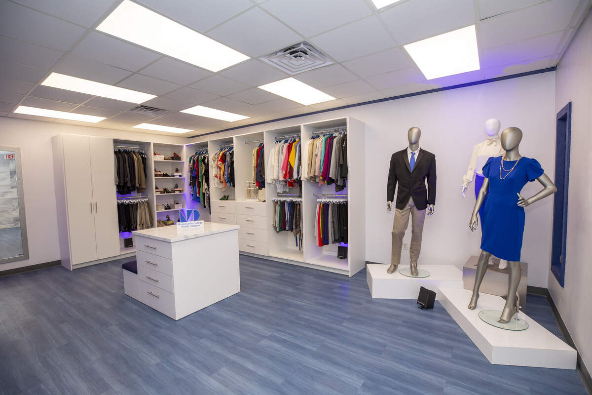 Career Closet Ribbon Cutting at MDC North Campus on Jan. 17, 2024.